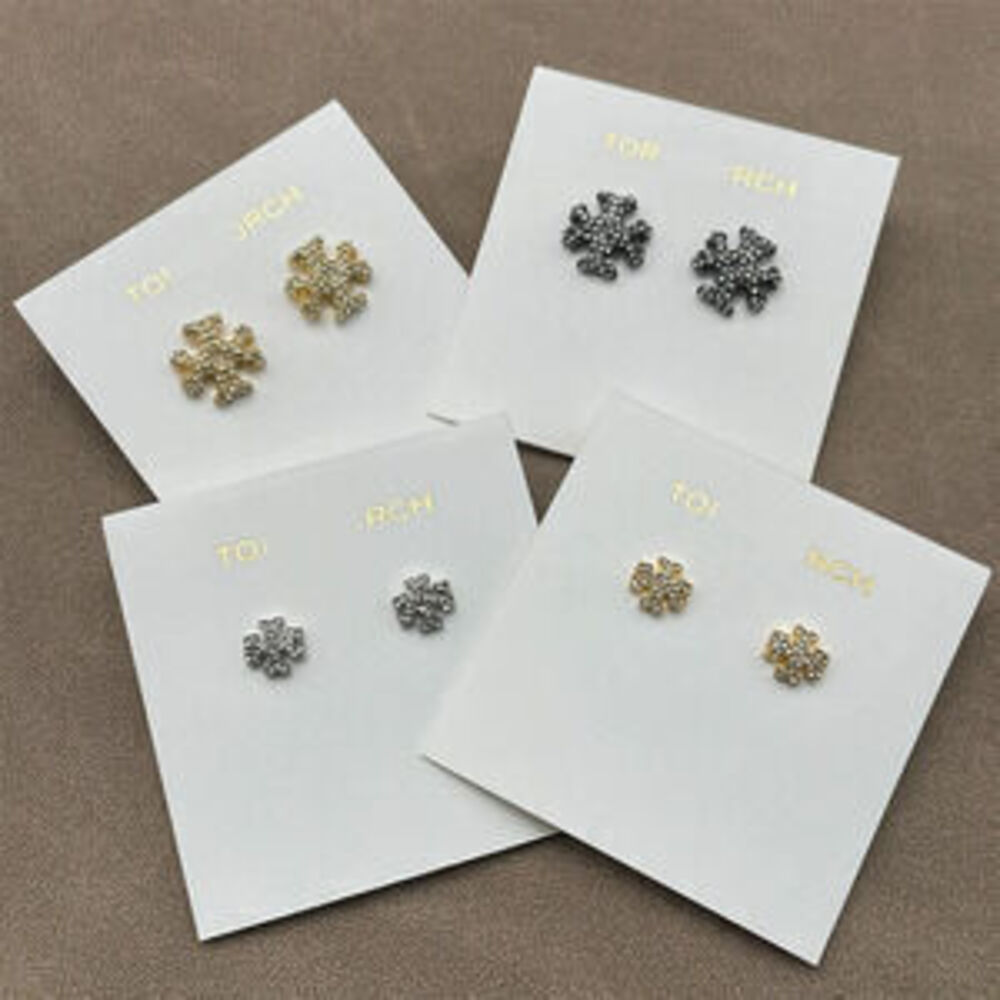 kate spade Gold Plated Double Pave Letter Stud Earrings